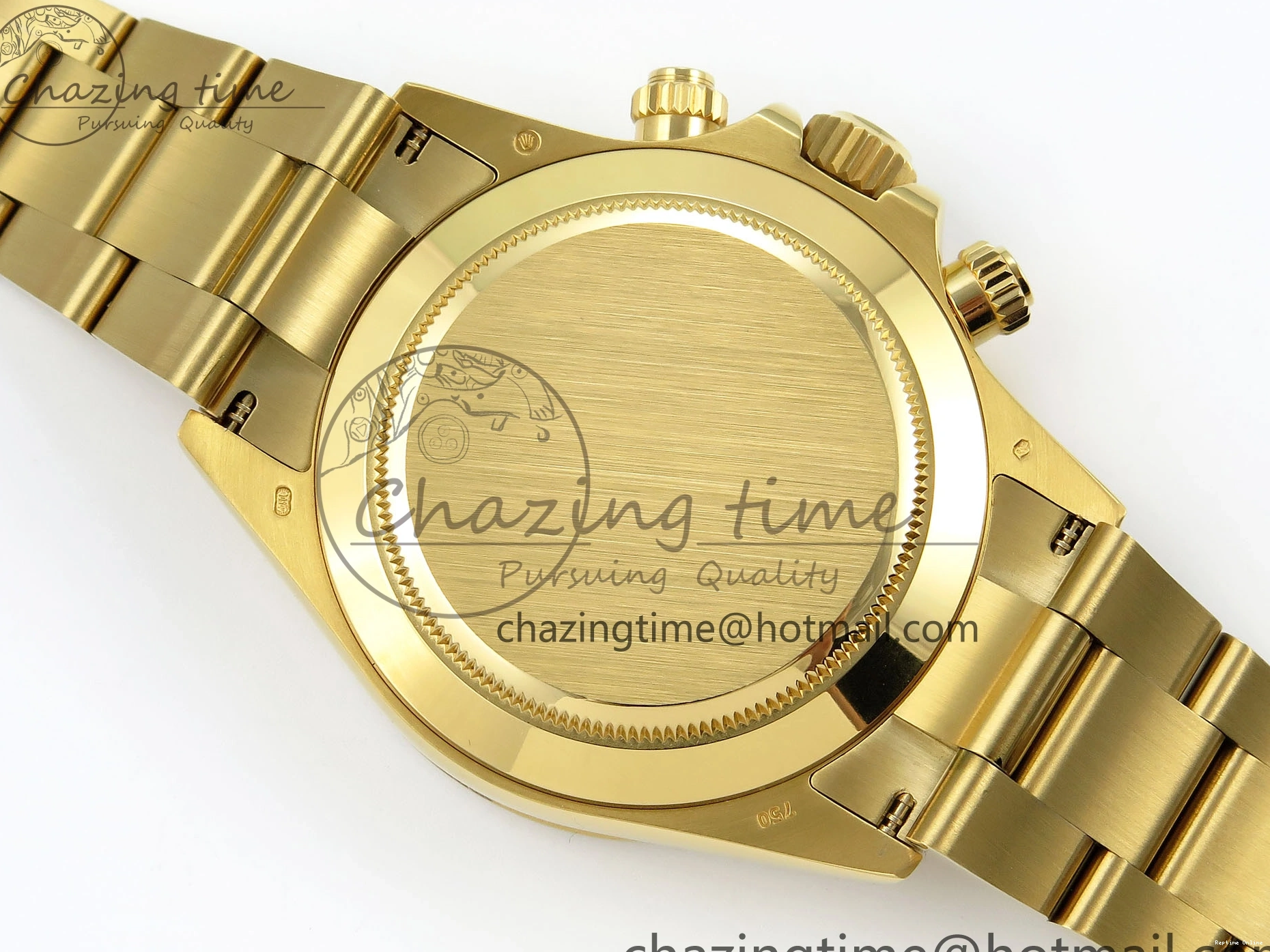 0219 Daytona 116508 QF 1:1 Best Edition YG Black Dial on YG Bracelet SH4130 V3 (Gain Weight) Tailored 1720